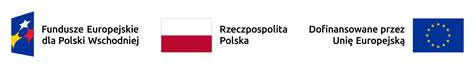 Logos of Fundusze Europejskie, Poland, and the EU